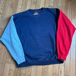 Vintage Russell Athletic Color Block Crewneck‎